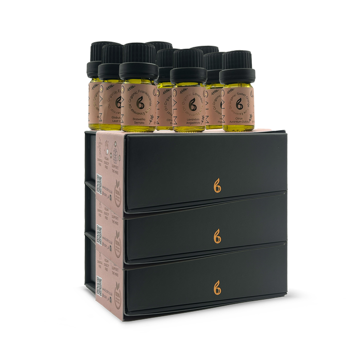 B Calm Full Set of 8 Organic Essential Oils (9 x 5ml)