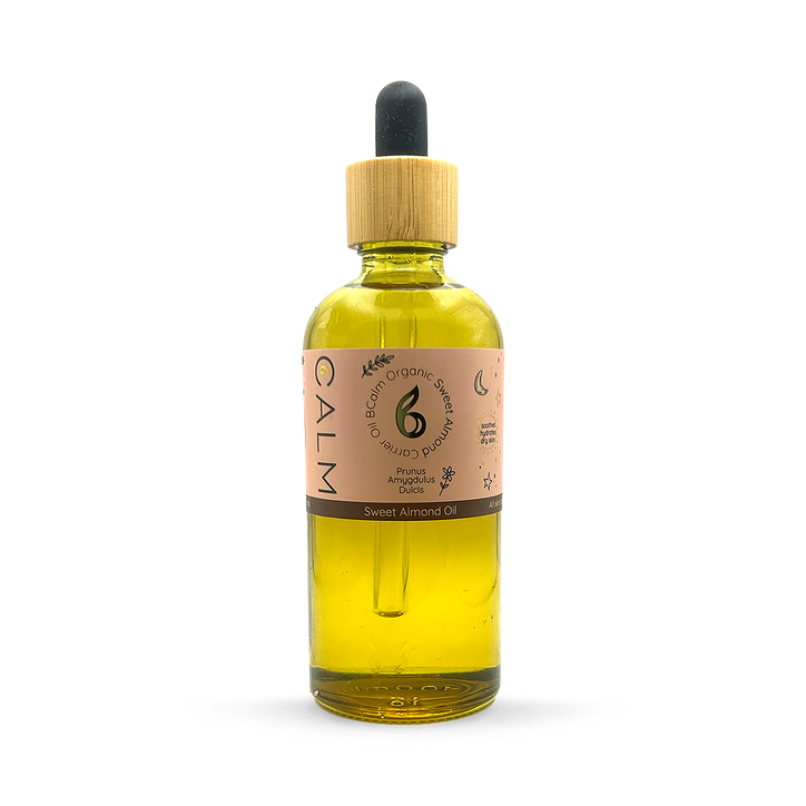 B Calm Organic Sweet Almond Carrier Oil – Natural Massage & Skincare Oil 100ml