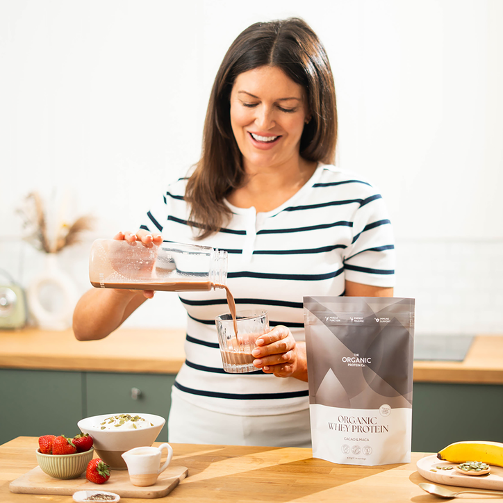 The Organic Protein Co. Organic Whey Protein Cacao & Maca 400 g image 3