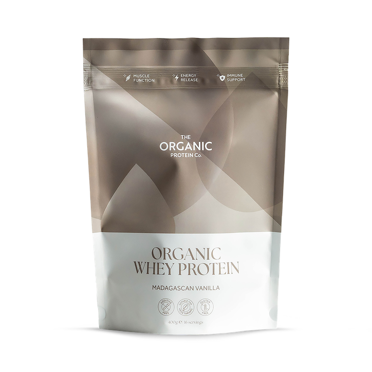 The Organic Protein Co. Organic Whey Protein Madagascan Vanilla 400 g image 1