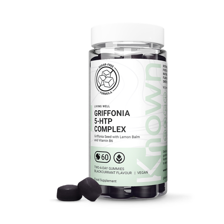 Griffonia 5-HTP Complex 300mg 5-HTP Blackcurrant Flavour Gummies - 60 gummies