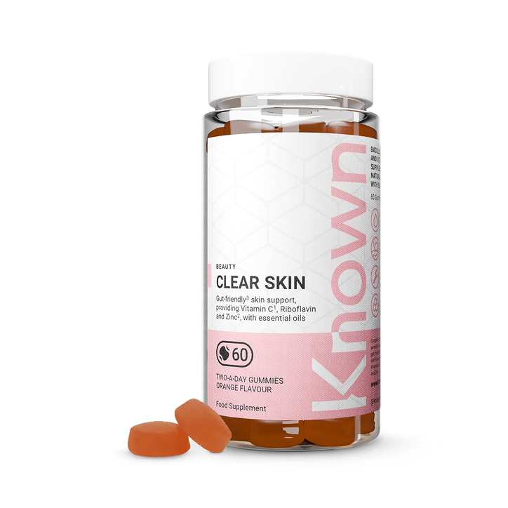 Known Nutrition Clear Skin Orange Flavour 60 Gummies 60Gummy