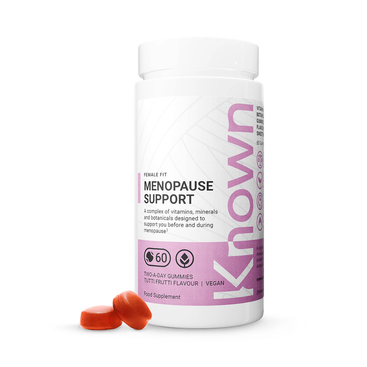 Known Nutrition Menopause Support Tutti Fruity Flavour 60 Gummies