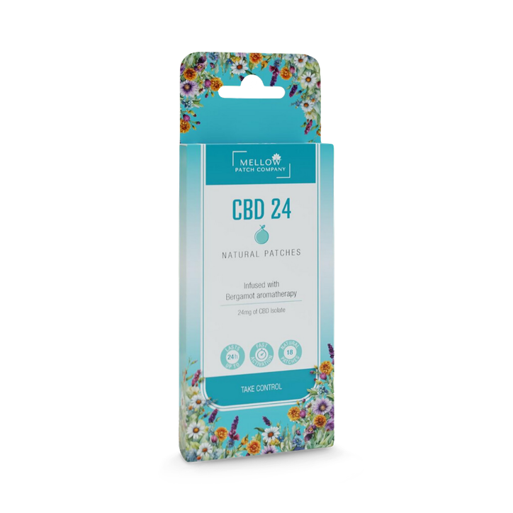 Mellow Patch Company Mellow Patch Natural Topical Patch 18 Piece CBD 24