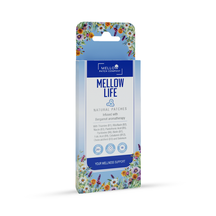 Mellow Patch Natural Topical Patch 18 Piece