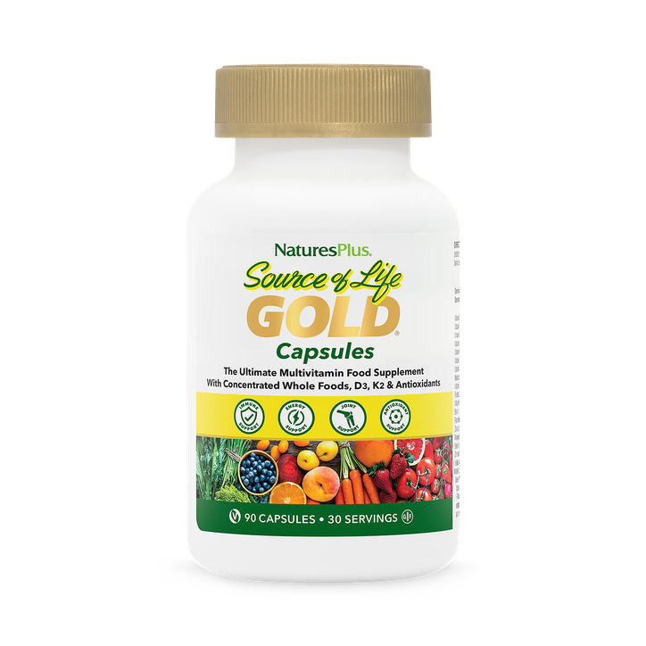 NaturesPlus Source of Life Gold Multivitamin 90 Capsules