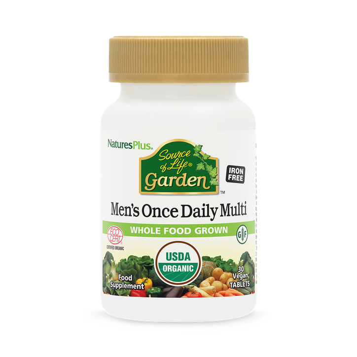 SOURCE OF LIFE GARDEN MEN'S ONCE DAILY MULTIVITAMIN TABLETS