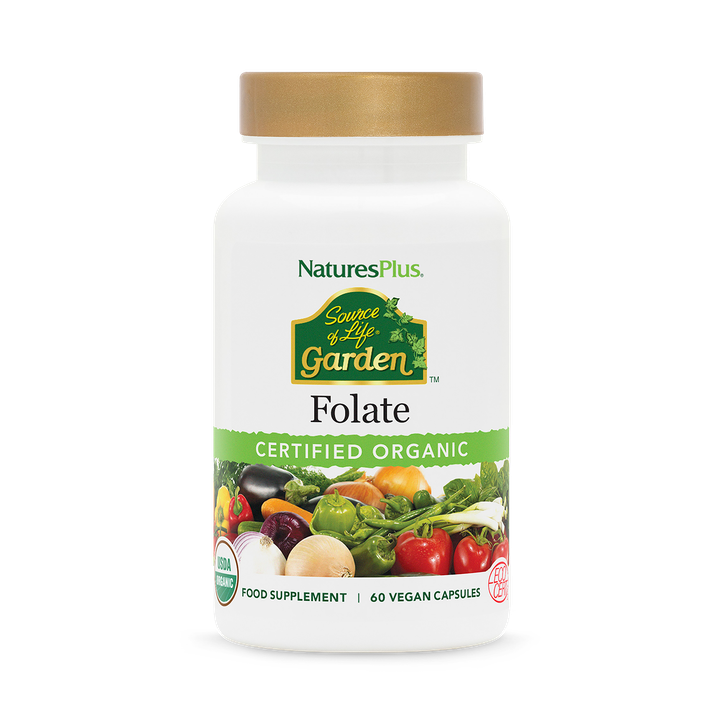 SOL GARDEN ORGANIC FOLATE CAP 60