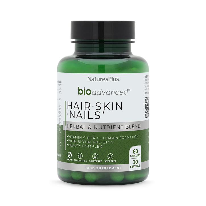 NaturesPlus Bioadvanced Hair, Skin & Nails 60 Capsules