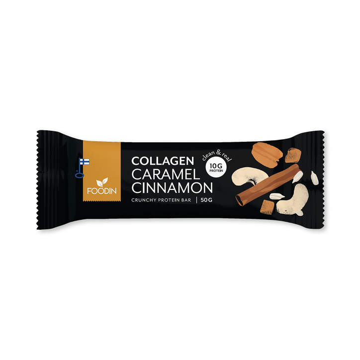 Collagen Protein Bar Caramel Cinnamon 12x50g