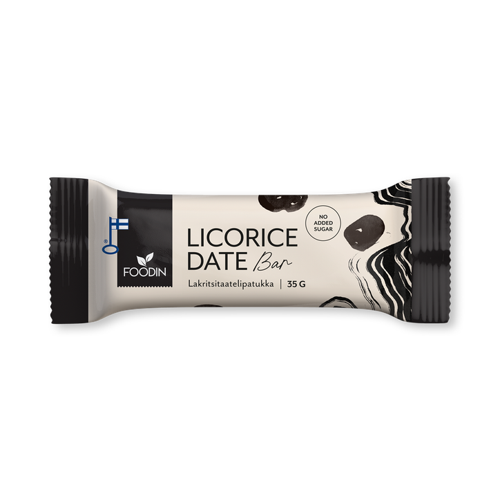 Licorice Date Bar 18x35g