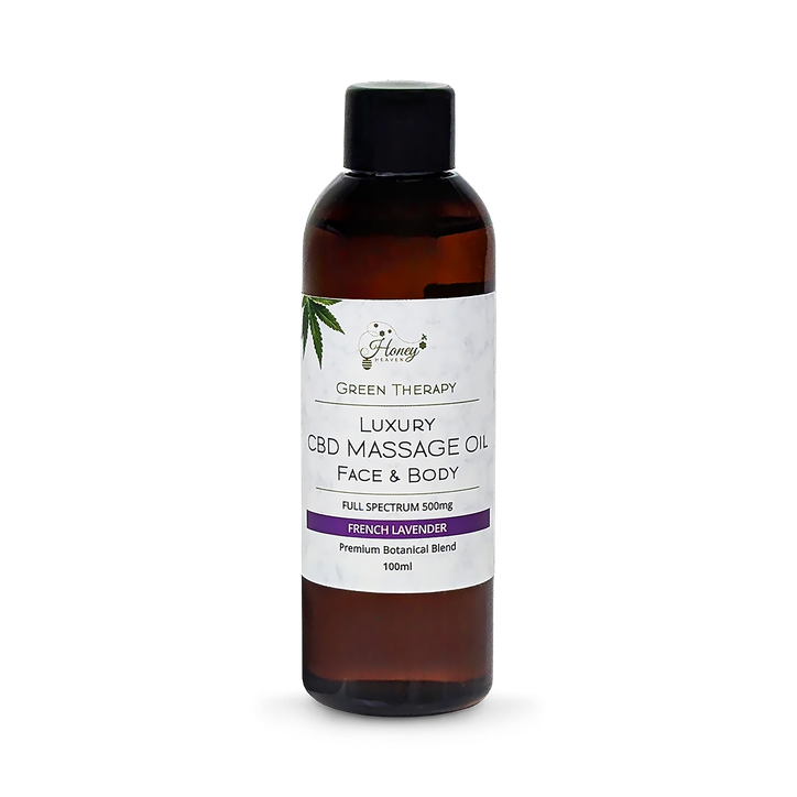 Luxury CBD massage oil lavender 500mg
