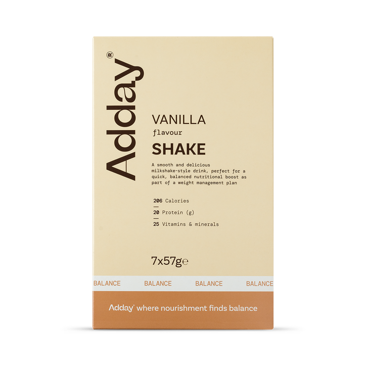 Adday Women's Shake Vanilla 7 X 57 G