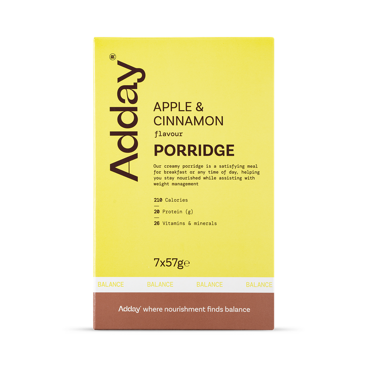 Adday Women's Porridge Apple & Cinnamon 5 X 57 G