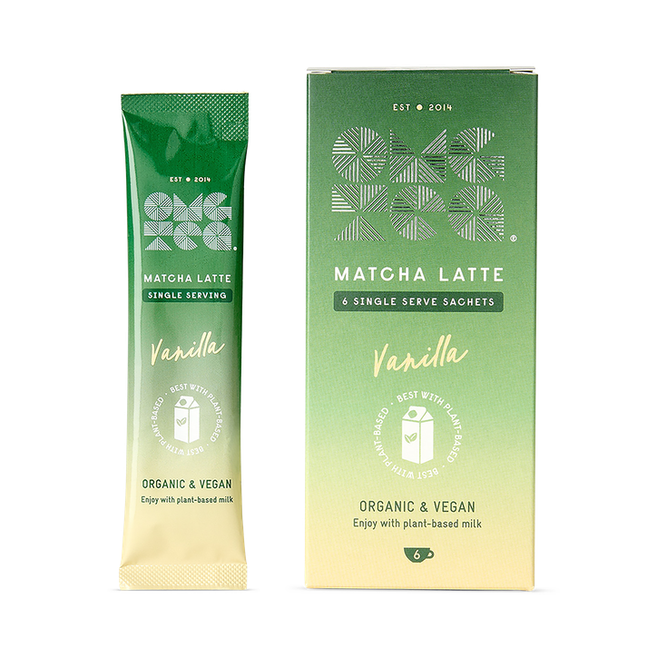 Omgtea Matcha Latte Sachet Vanilla 6 Sachets