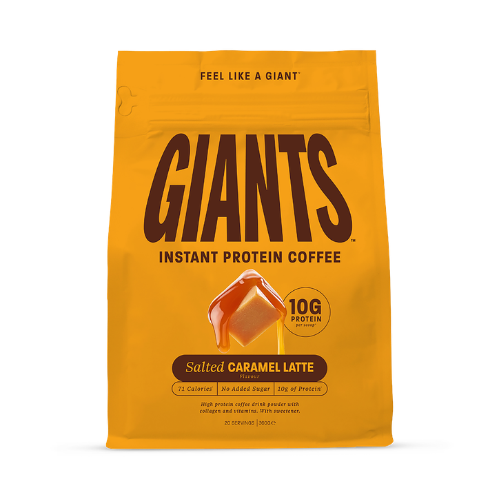 Giants Coffee Instant Collagen Protein Coffee - Salted Caramel Latte 360g