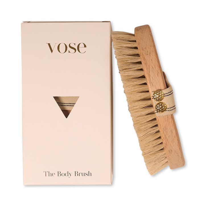 100% Horse Hair Dry Body Brush