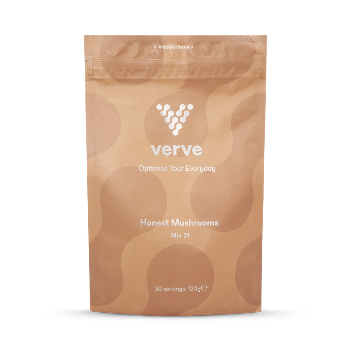 Lion's Mane, Reishi, Cordyceps Superblend - 12,400mg Mushrooms - Chocolate Flavoured - 30 Servings
