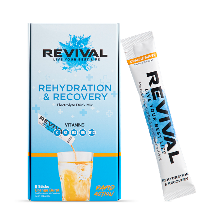 Revival Rehydration & Recovery - Orange Burst 6 pack