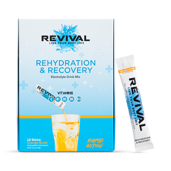 Revival Rehydration & Recovery - Orange Burst 12 pack