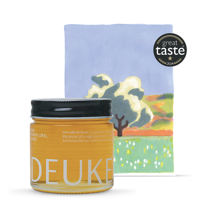 DEUKES Raw Monofloral Linden Honey 250 g