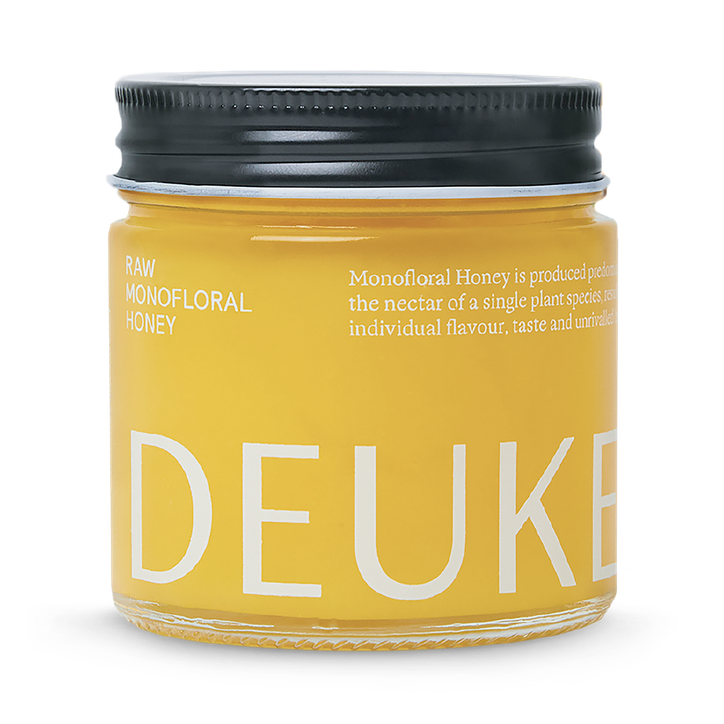 DEUKES Raw Monofloral Sunflower Honey 250 g