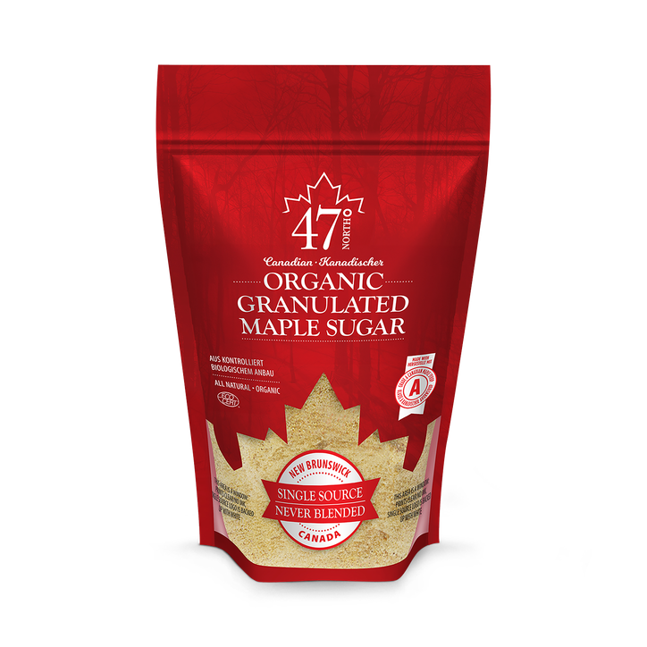 47° North Canadian Organic Maple Sugar Single Source 250g