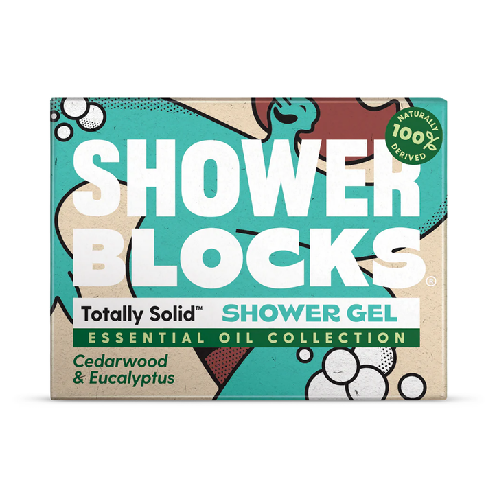 Solid Shower Gel EO Range - Cedarwood & Eucalyptus