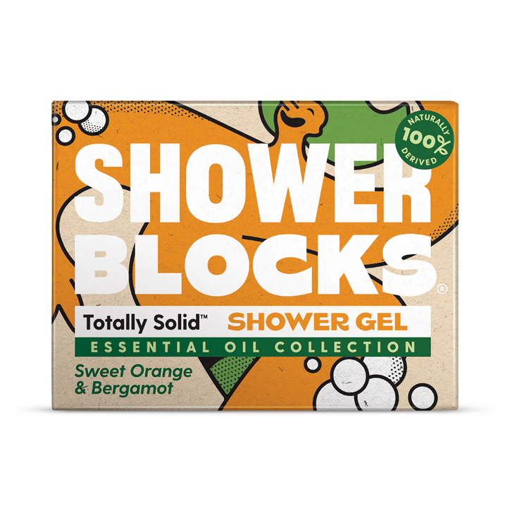 Solid Shower Gel EO Range - Sweet Orange & Bergamot