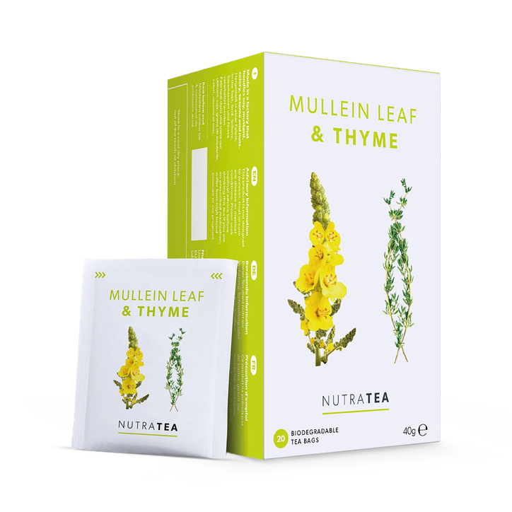 Mullein Leaf & Thyme Herbal Tea - 20 Tea Bags