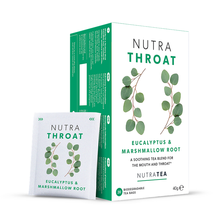 NutraThroat Herbal Tea - 20 Tea Bags - Immune Support - 20 Sachets