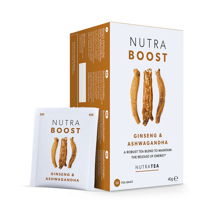 NutraBoost Herbal Tea - 20 Tea Bags - Energy Support