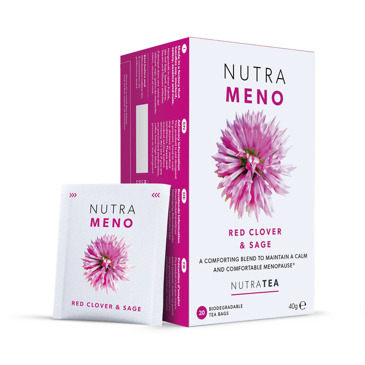 Women's NutraMeno Herbal Tea - 20 Tea Bags - Nutritional Support - 20 Sachets