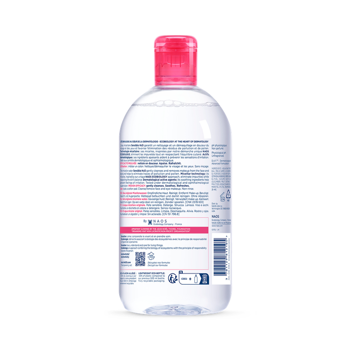 Bioderma Sensibio H2O Micellar Water Cleanser 500ml | H&B