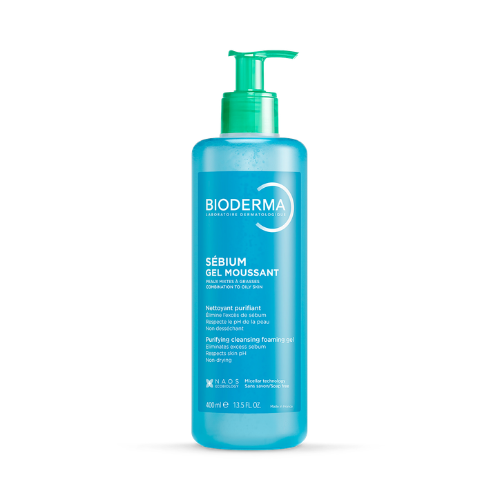 Bioderma Sébium Active Foaming Gel Gentle Face Wash 400ml