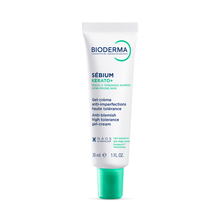Bioderma Cream Sébium Kerato+ Gel- Gentle Anti-Blemish Moisturiser 30Ml