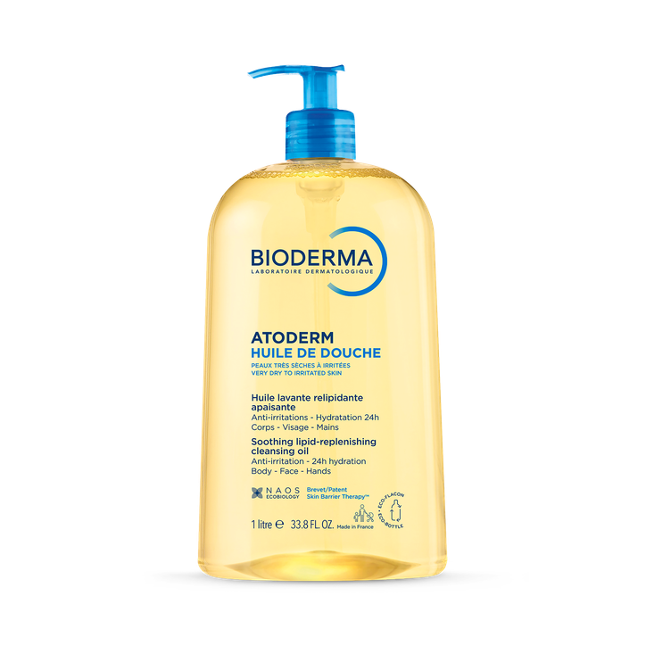 Bioderma Atoderm Shower Oil, Body Wash 1L
