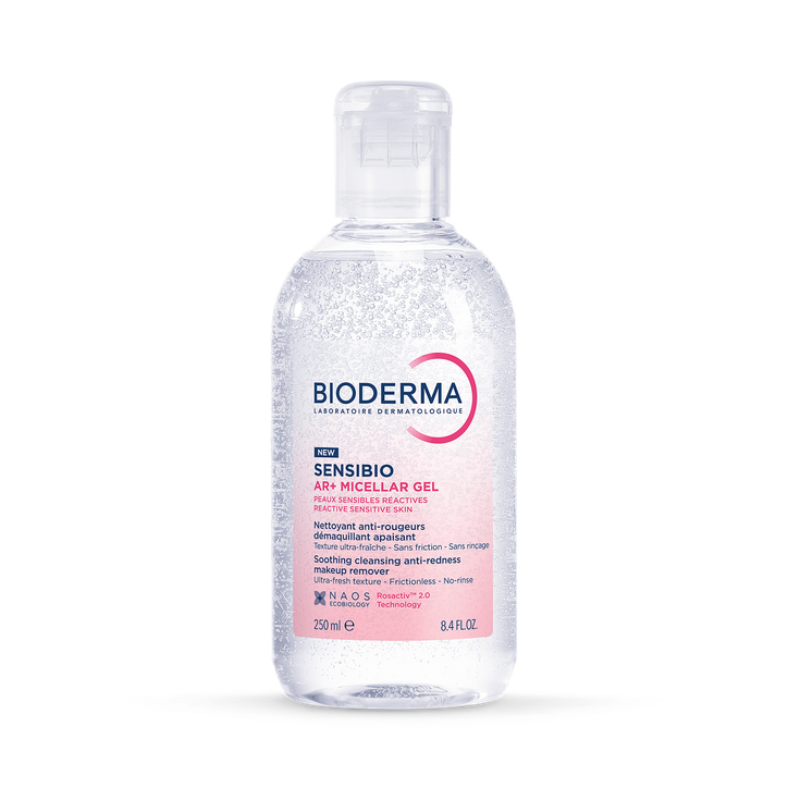 Bioderma Sensibio Micellar Gel Soothing Cleansing Anti-Redness Makeup Remover 250ml