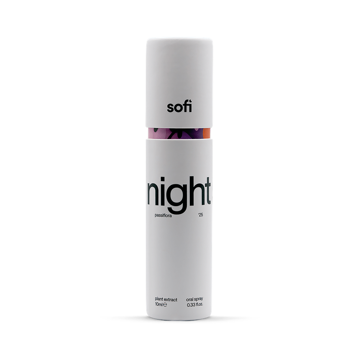 sofi night oral spray for sleep with passiflora 10ml