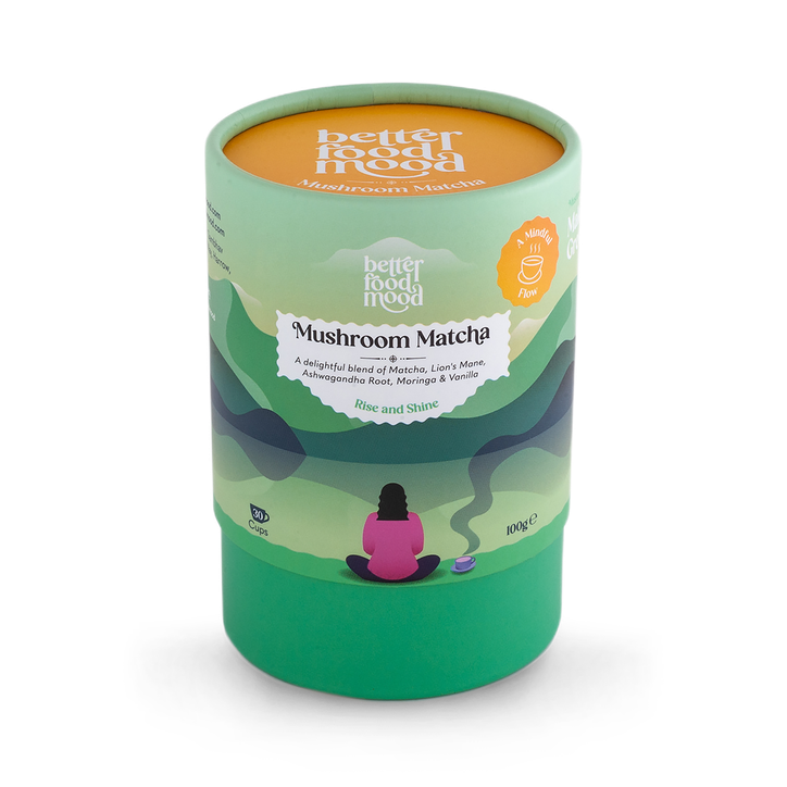 Lion's Mane Mushroom Matcha Latte Powder Blend 100g