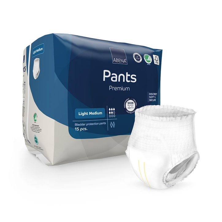 ABENA Pants Premium Light Medium, 15 Packs