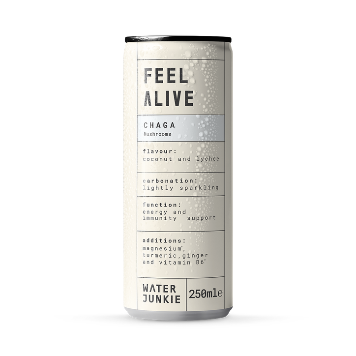 Water Junkie Chaga Feel Alive Coconut/Lychee 250ml