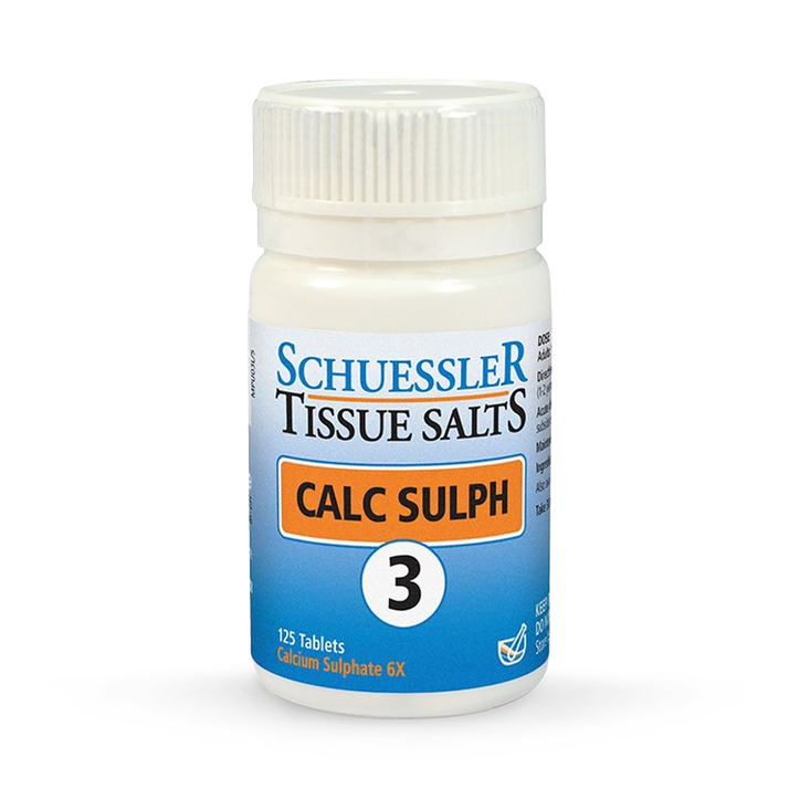 Schuessler Calc Sulph No. 3 Tablets - 125 Tablets