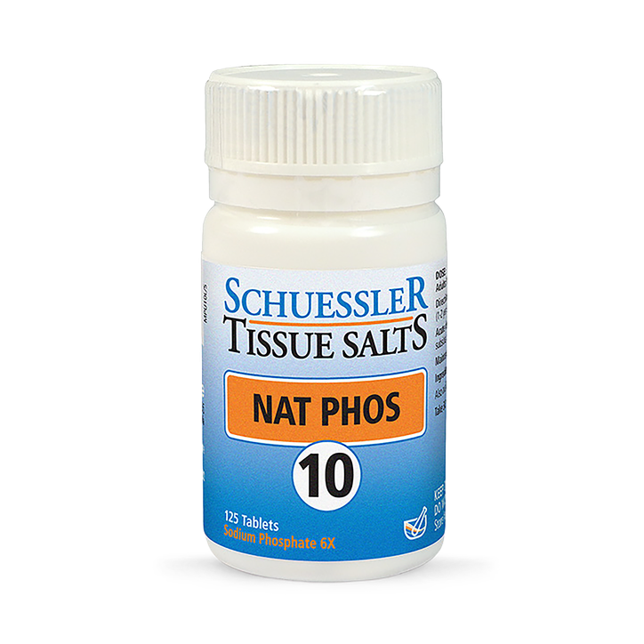 Schuessler Nat Phos No. 10 Tablets - 125 Tablets