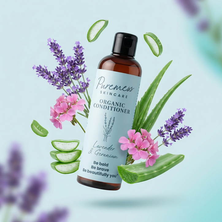 Organic Conditioner 250ml - Lavender & Geranium image 2