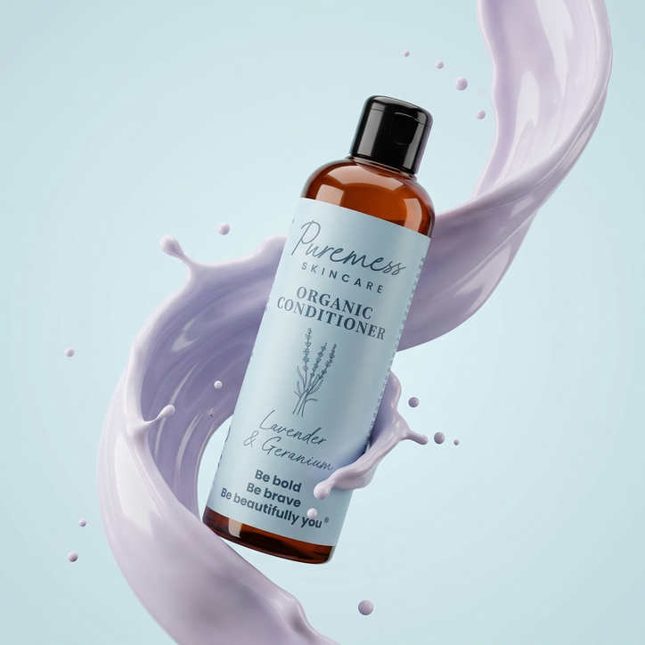 Organic Conditioner 250ml - Lavender & Geranium image 4
