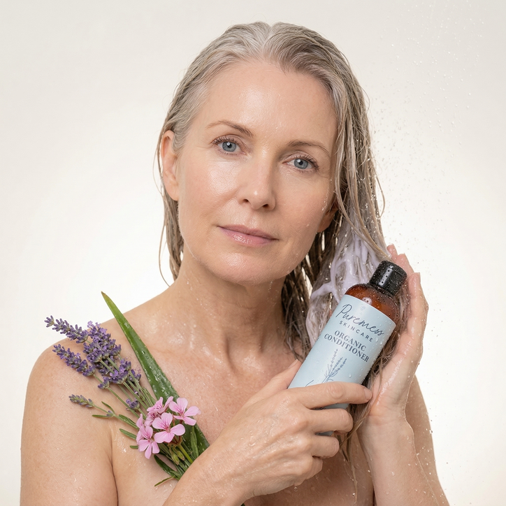 Organic Conditioner 250ml - Lavender & Geranium image 5