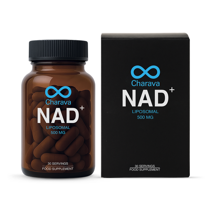 Charava NAD+500 (Liposomal) - 60 Capsules