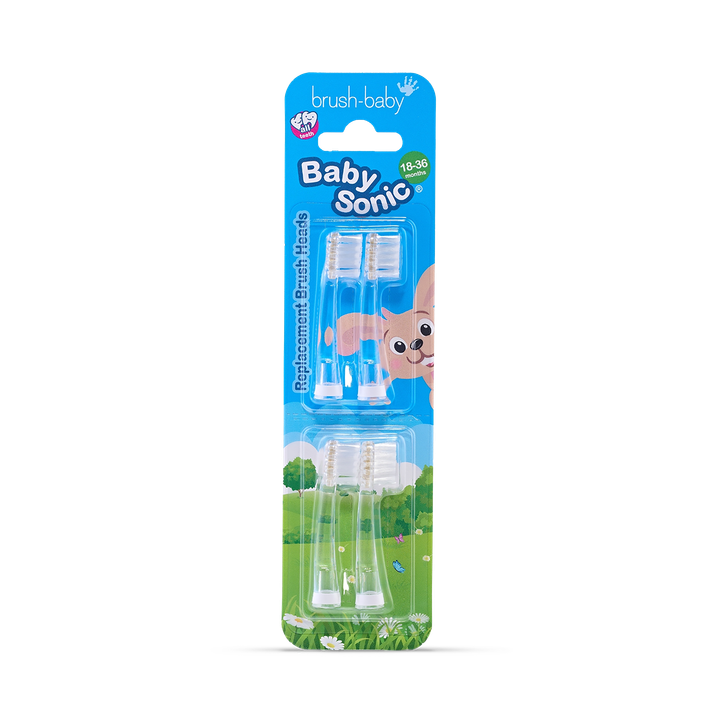 Brush baby BabySonic 18-36 month Replacement Brush Heads 4 pack