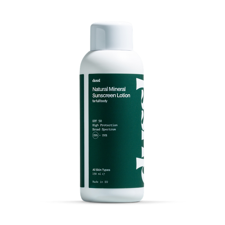 dussl Natural Mineral Sunscreen Lotion SPF 50 150ml